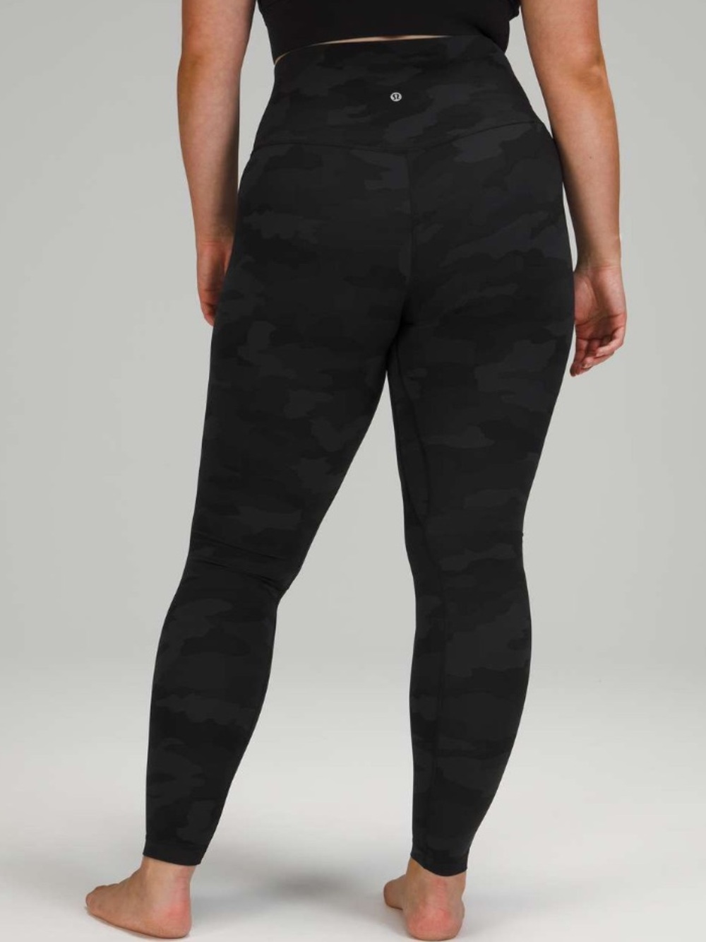 Lululemon Align Pant 4 Legging 28" Heritage 365 Camo Deep Coal Multi